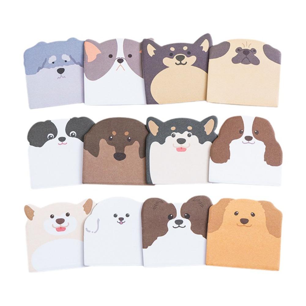 

240cps Animal Shaped Memo Pad Dog Cat Notepad Cute Sticky Notes Students Style 3