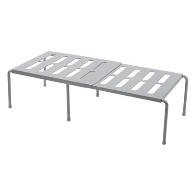 Kitchen Cabinet Shelf Organizer Stretchable Cabinet Storage Shelf Rack Countertop Spice Rack for
