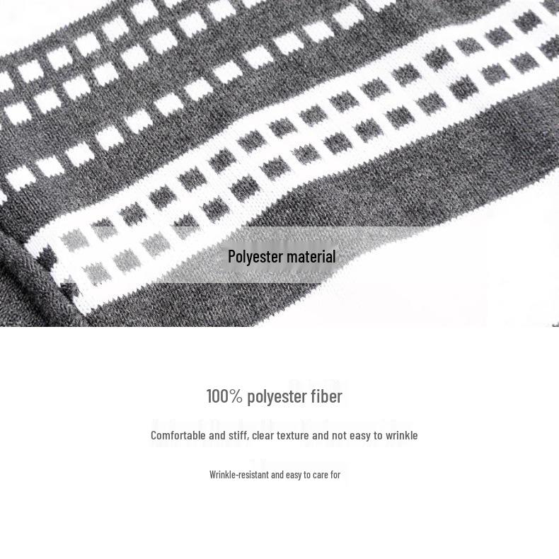 Men's Striped Color Block Knitted Pullover Sweater - 2025 Autumn/Winter Collection