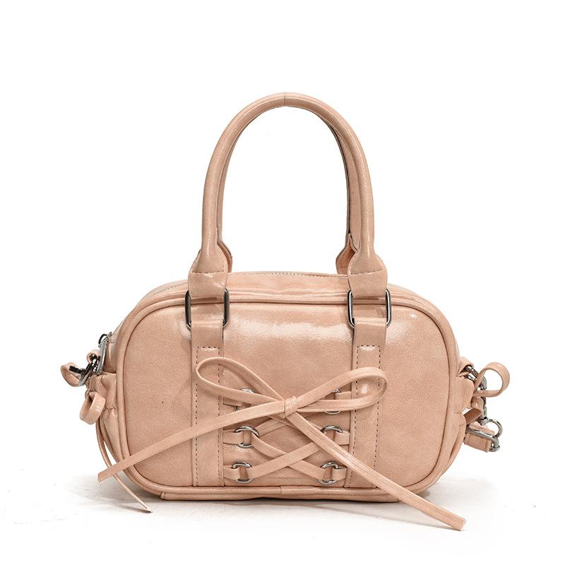 

Сумка через плечо с бантом Женская новая сумочка для поездок на работу, сумка-мессенджер розовый