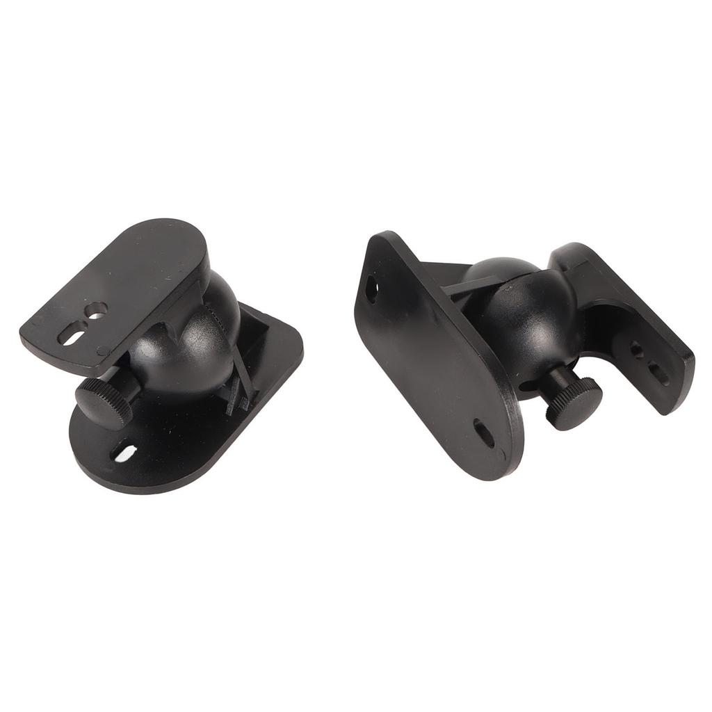 2 Stück Lautsprecher-Wandhalterungen Platzsparend Einfache Installation Flexibel Stabil Lautsprecher-Wandhalterungsbügel für Zuhause