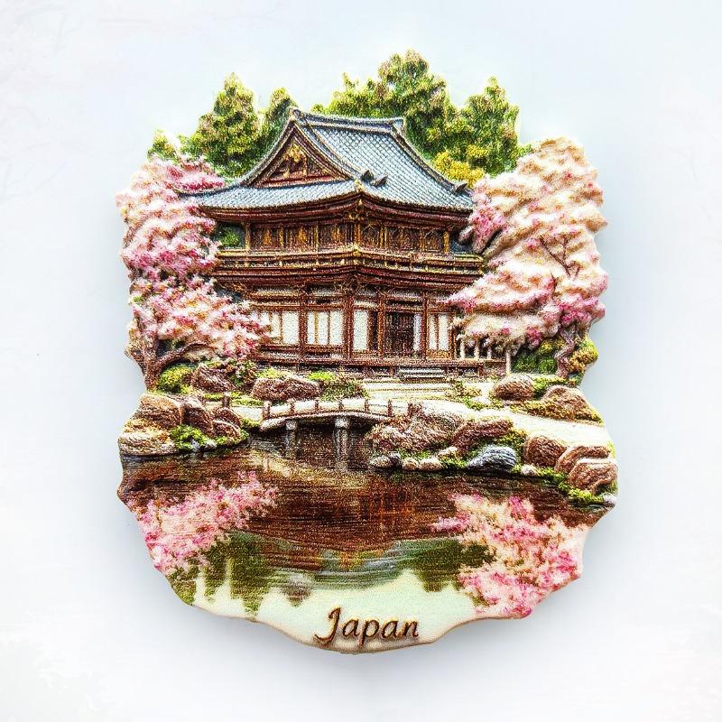 Japan Fridge Magnets Message Board Decorative Asia Travel Souvenir Tokyo Mount Fuji Refrigerator Sticker Home Decor Gifts