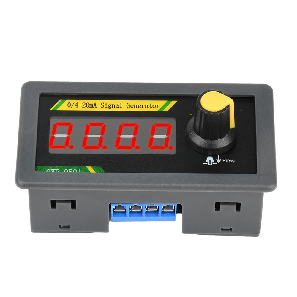 

DC 12-24V four digit digital display current analog signal generator sensor PLC debugging 0/4-20mA