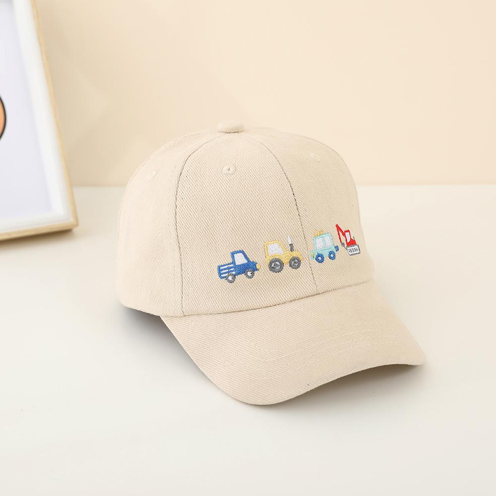 

Children s Cartoon Car Baseball Cap - Boys And Girls Sun Hat For Spring And Autumn 52-54 CM