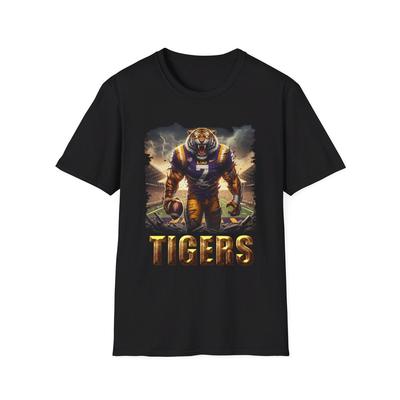 LSU Tigers Horror Mashup T-Shirt - Gruselige Spieltagsbekleidung