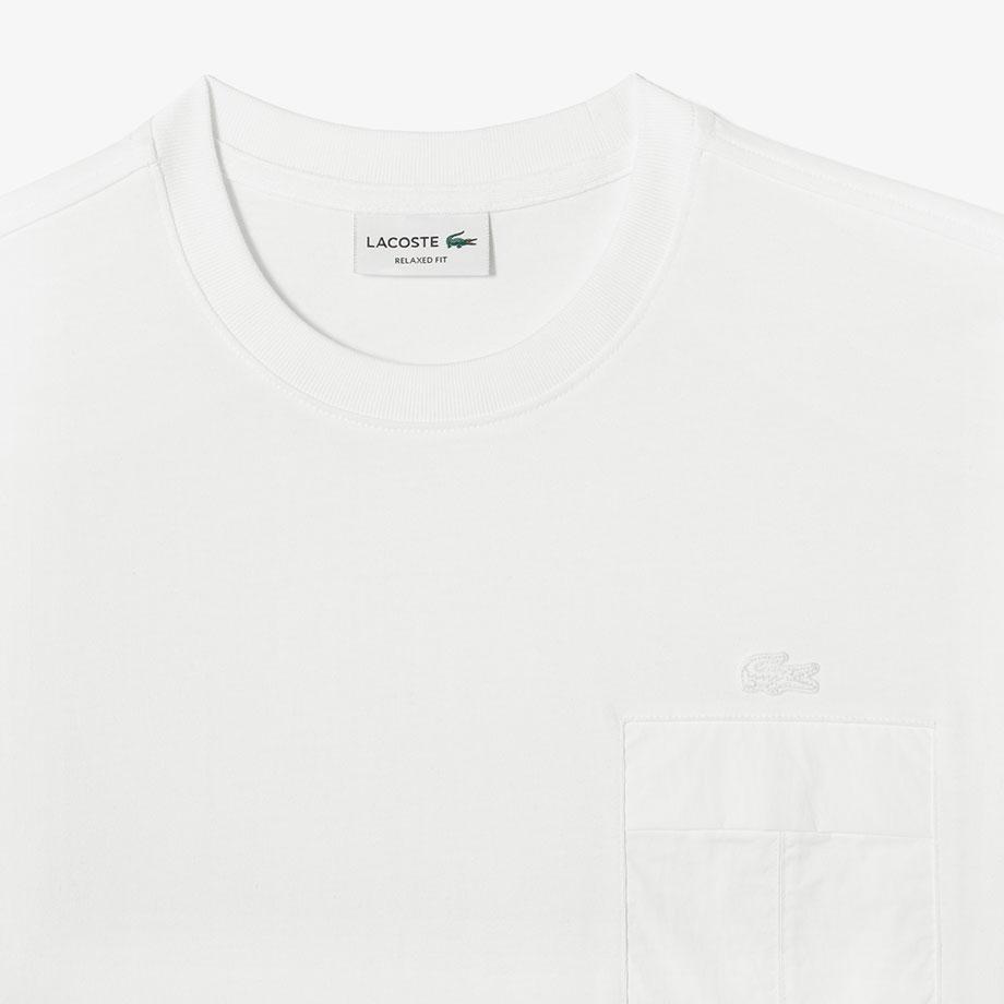 Lacoste Men's Hard Twist Woven Pocket T-shirt TH258E-55G70V