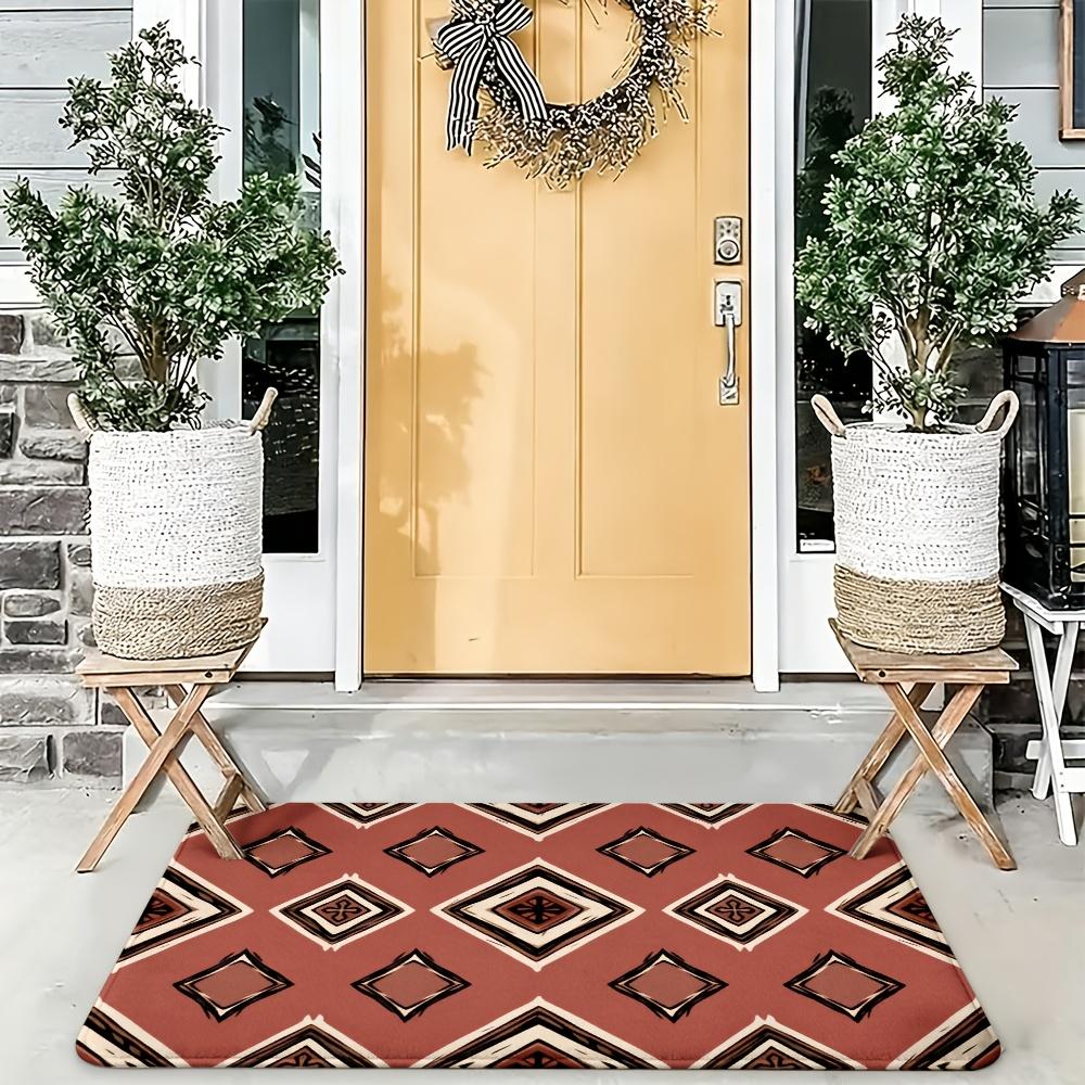 Luxurious Moroccan Geometric Doormat Mat for Entryway Home Decor Entrance Rug Bathroom Kitchen 40x60cm