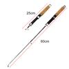 60cm Mini Tragbare Leichte Teleskopische Meeresangelrute Angelrute Tackle Werkzeug