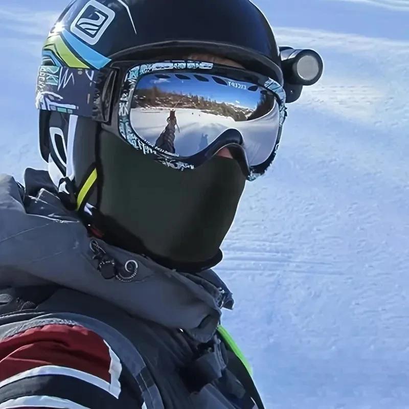 Black Motorcycle Face Mask Moto Balaclava Winter Mask Face Shield Cycling Motorcycle Mask for All Seasons,12 Colors