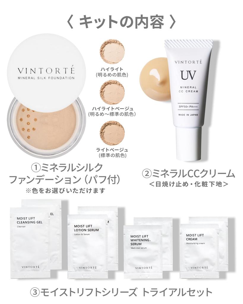 VINTORTE Starter Kit Skin (Light Tone)