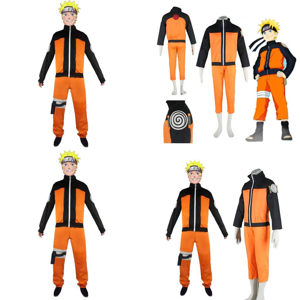 Liberte o Ninja Interior com o Traje de Cosplay de Naruto Uzumaki para Crianças