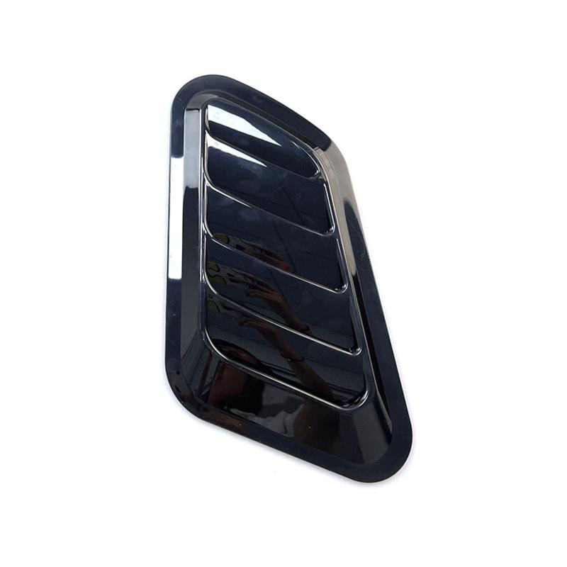 

Carbon Fiber Car Hood Scoop Air Vent Cover 1 2 Pieces Exterior Styling Accessories for Sporty Appearance