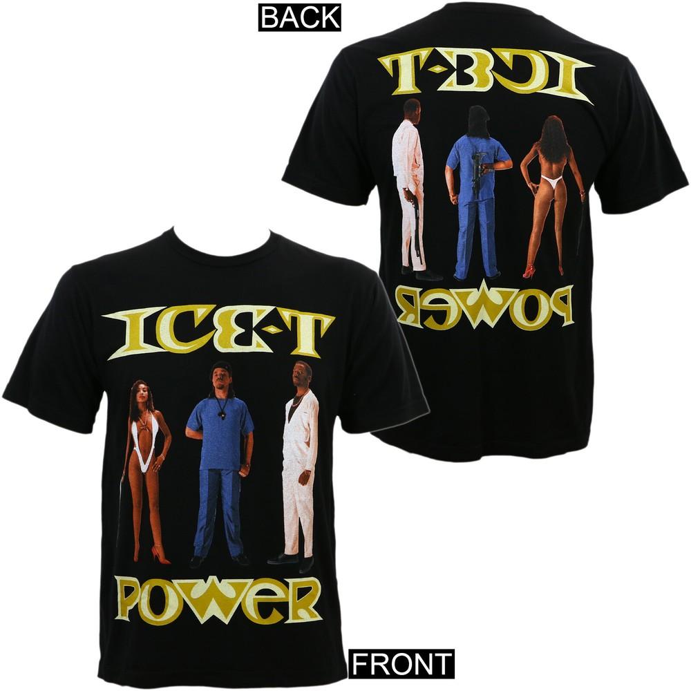 

ICE-T Power Album Cover Gangster Rap Slim Fit T-Shirt S-2XL NEW Unisex T-Shirt S