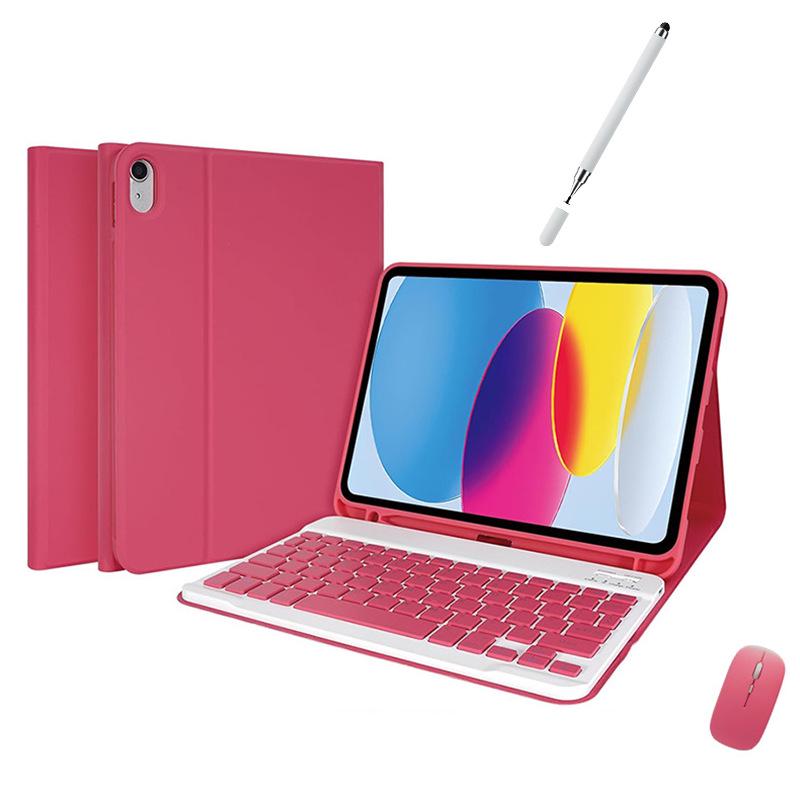 Compatible 10th Gen iPad A16 10.9" Magnetic Detachable Bluetooth Keyboard Case
