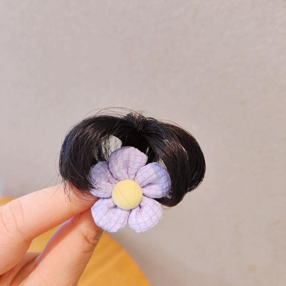 Funny Kids Wig Hairpin Headdress Flower Bow Hair Clip Headwear Baby Girl Hair Clip  Newborn