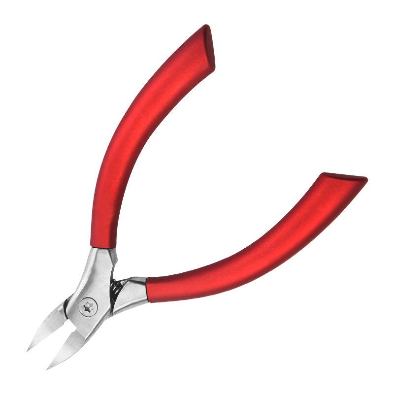 Eagle Beak Stainless Steel Nail Clippers for Ingrown Nails & Cuticles красный