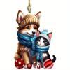 Playful Christmas Acrylic Decorations For Cheerful Home And Decoration Car