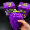 Realistic Bunch Grape Squeeze Squishy With Natural Scent, Portable Relaxation Toy For Gift & Daily Anxiety Release 1Pc