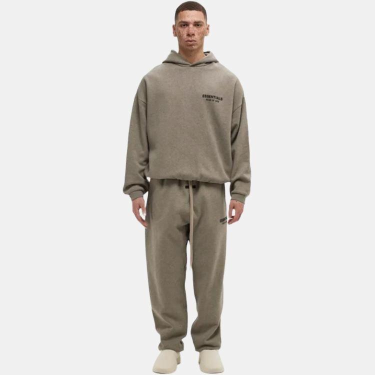 Fear of God Essentials Fleece Hoodie II 'Heather Grey' Men's 192HO246259F