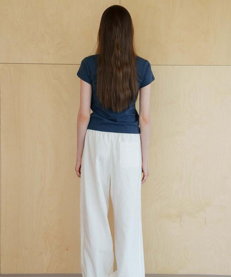 Seuleoum Signature Slim-Fit T-Shirt_Washed Navy
