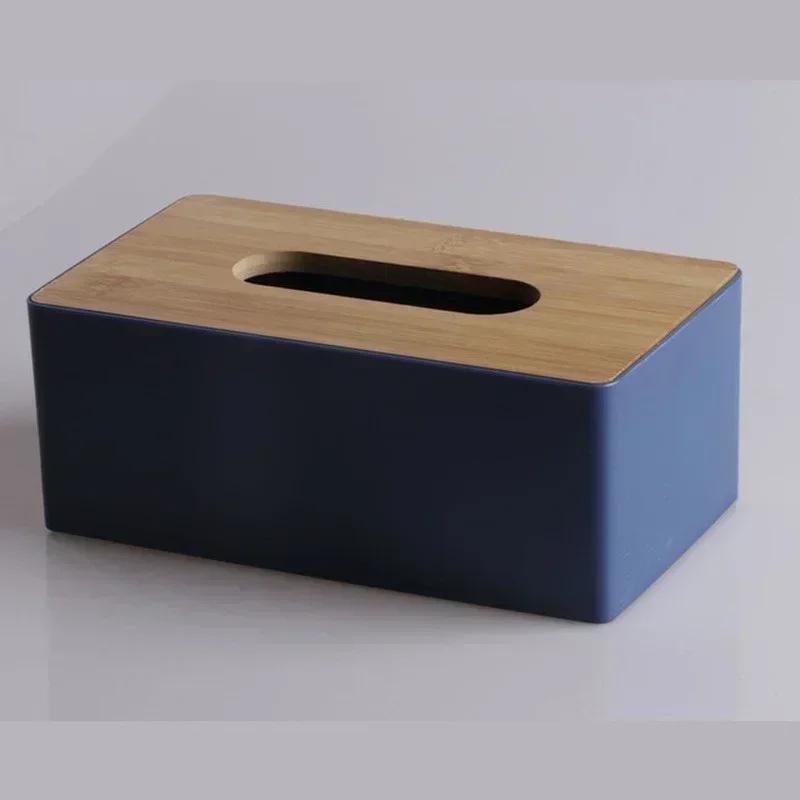 New Paper Box Desktop Tissue Box Home Living Room Creative Multifunctional Coffee Table Remote Control Mobile Phone Storage Box