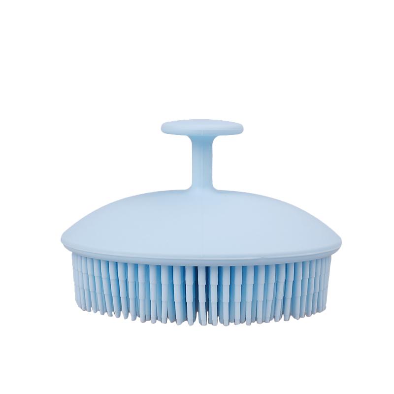 Hot Product Soft Full Silicone Shower Body Scrubber Good Quality Silicone Body Brush Scrub Custom Color Logo Silicone Bath Brush