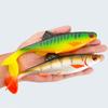 20cm 56g Plastic Paddle Tail Swimbaits T Tail Baits Soft Fishing Tackle Accessories Artificial Baits Fishing Lure Baits