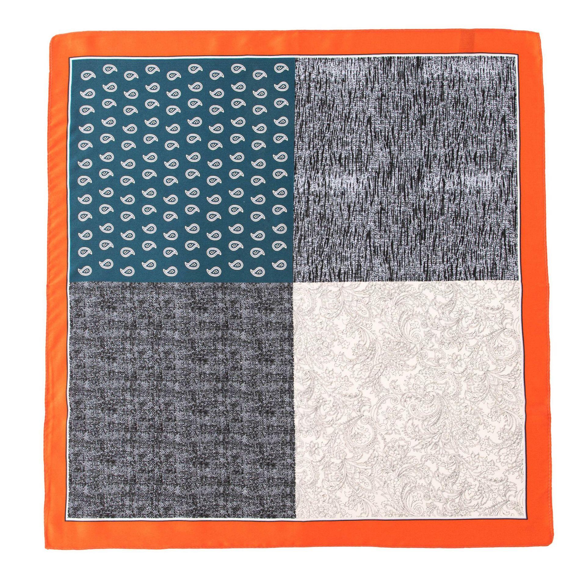 53*53 см 100% шелковица шелковая квадратный шарф масляная живопись роскошные шарфы — фото 27