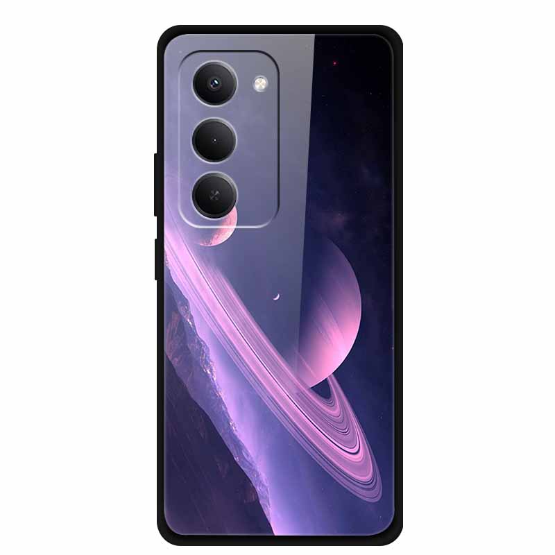 For Redmi 15 5G Case 6.9" 25057RN09E Tempered Glass Hard Covers For Redmi 15 4G 2025 Luxury Phone Cases Protective Bumper Fundas