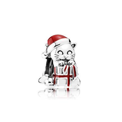 NEW copper Charm Compatible With Authentic Bracelets Accessories Women Jewellery Christmas Collection Santa Claus Pumpkin Carriage