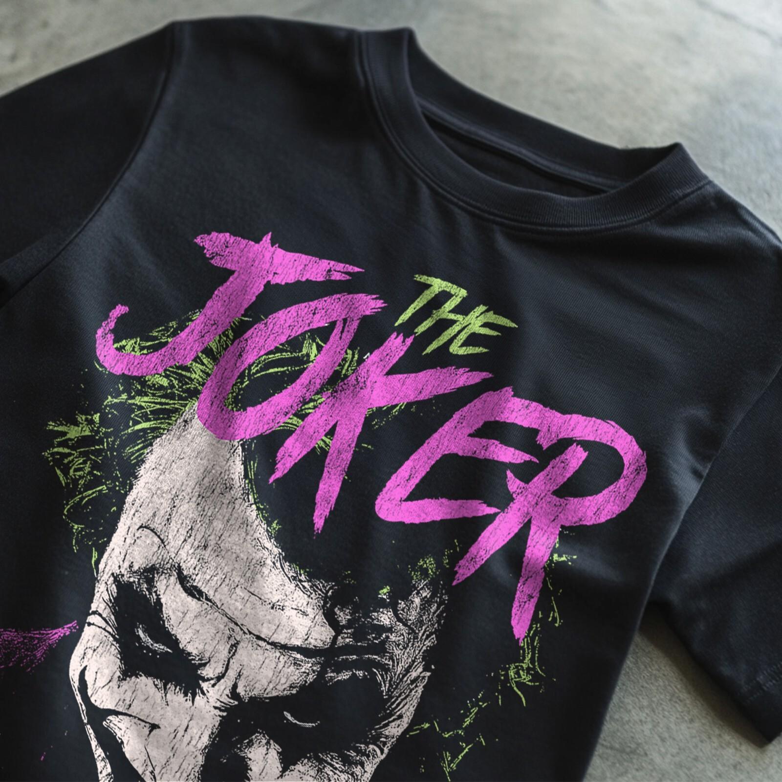 Batman The Joker T-Shirt Mens Womens Tees Top Arnold Schwarzenegger Aliens Stallone JCVD 4XL