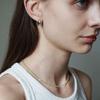 OURPIERRE LOVE SKINNY BEADS NECKLACE GLOW Green