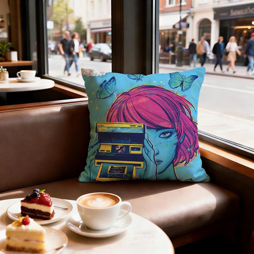 Spiel Life Is Strange Kissenbezug Dekorative Kissenbezüge Bezug Sofa x Kissen Stück x x Kissenbezug