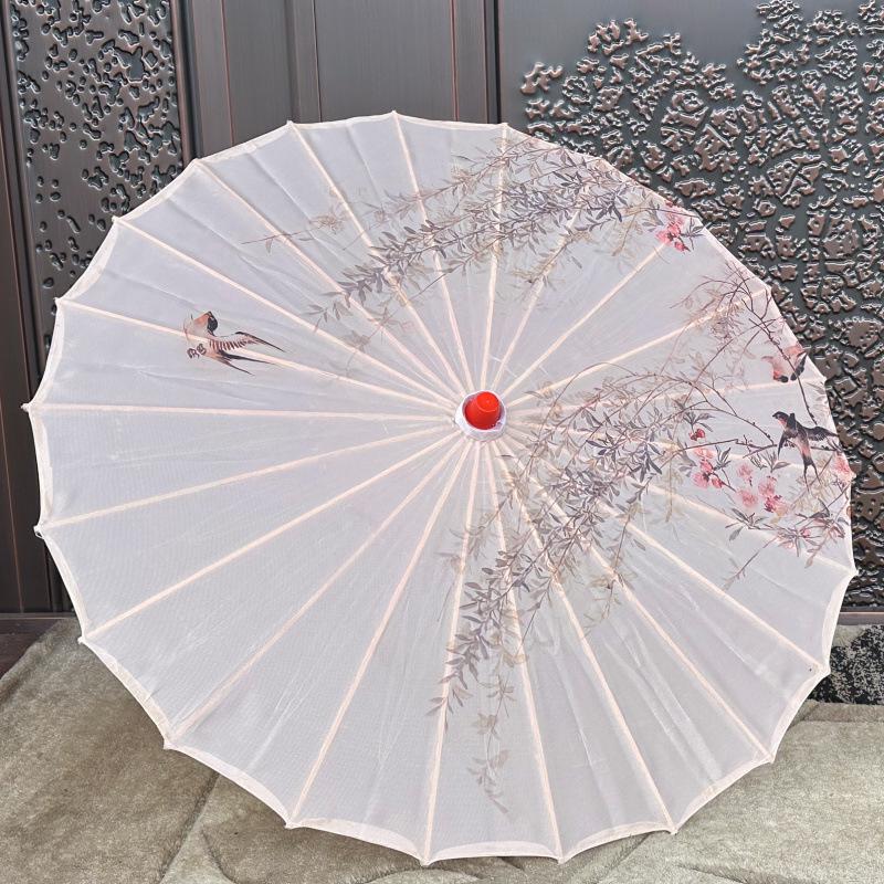 Chinese Traditional Oiled Paper Umbrella for Hanfu Photography, Travel, Costumes, and Children's Dance.