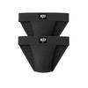 KD Willmax Mens Cotton Supporter with Back Cover | 100% Organic Cotton Jockstrap with Cup Pocket -Pack 2