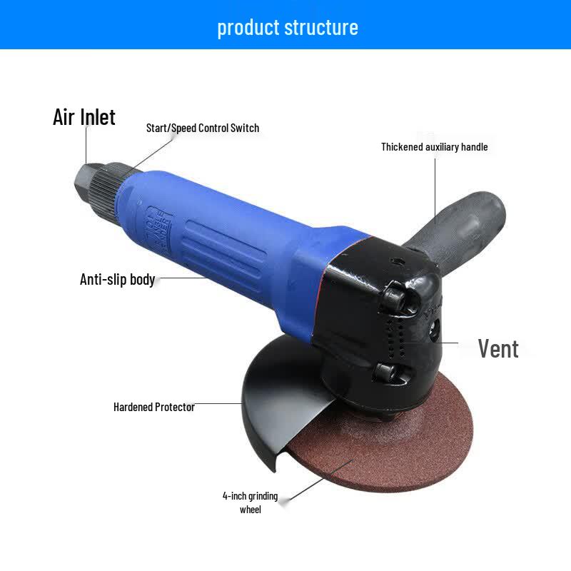 KOPO Pneumatic Angle Grinder CN plug (adapter included)