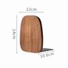 Anti-Slip Wood Book Stoppers Detachable Book Supports High Quality Wooden Bookends  School Office