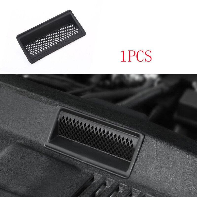 Black Car Front Engine Air Intake Guard Trim Fit For Toyota Highlander 2020-2023