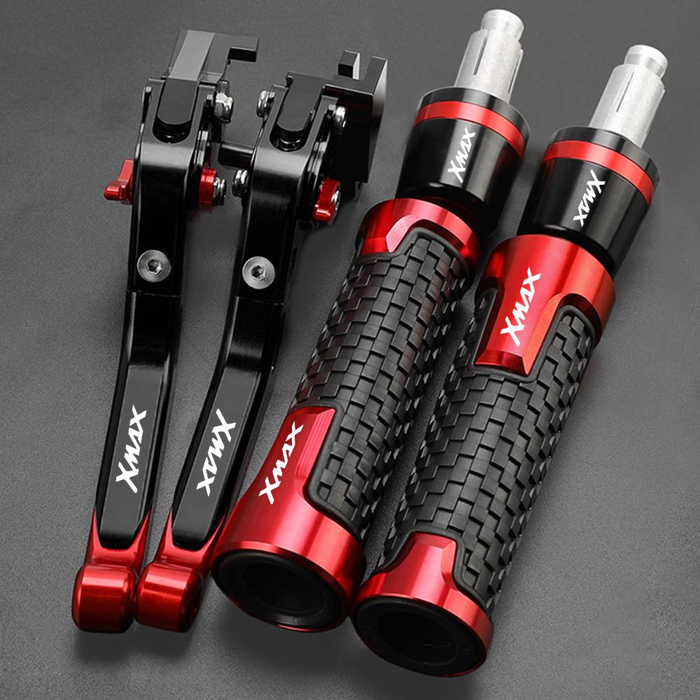 Für YAMAHA XMAX 125 200 300 400 X MAX X-MAX 2022 2023 Motorrad Zubehör Einstellbare Bremse Kupplung Hebel griff Grip
