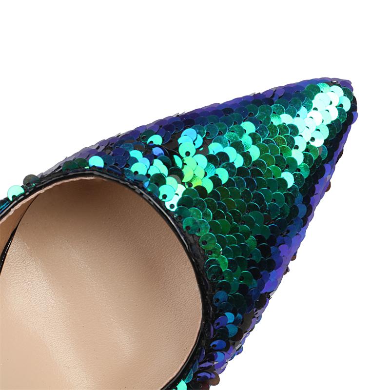 Luxussandalen Damen Sommerschuhe Plateau High Heels Slingback Gold Silber Pink Pumps Damen Hochzeit Tanz Stripperschuhe