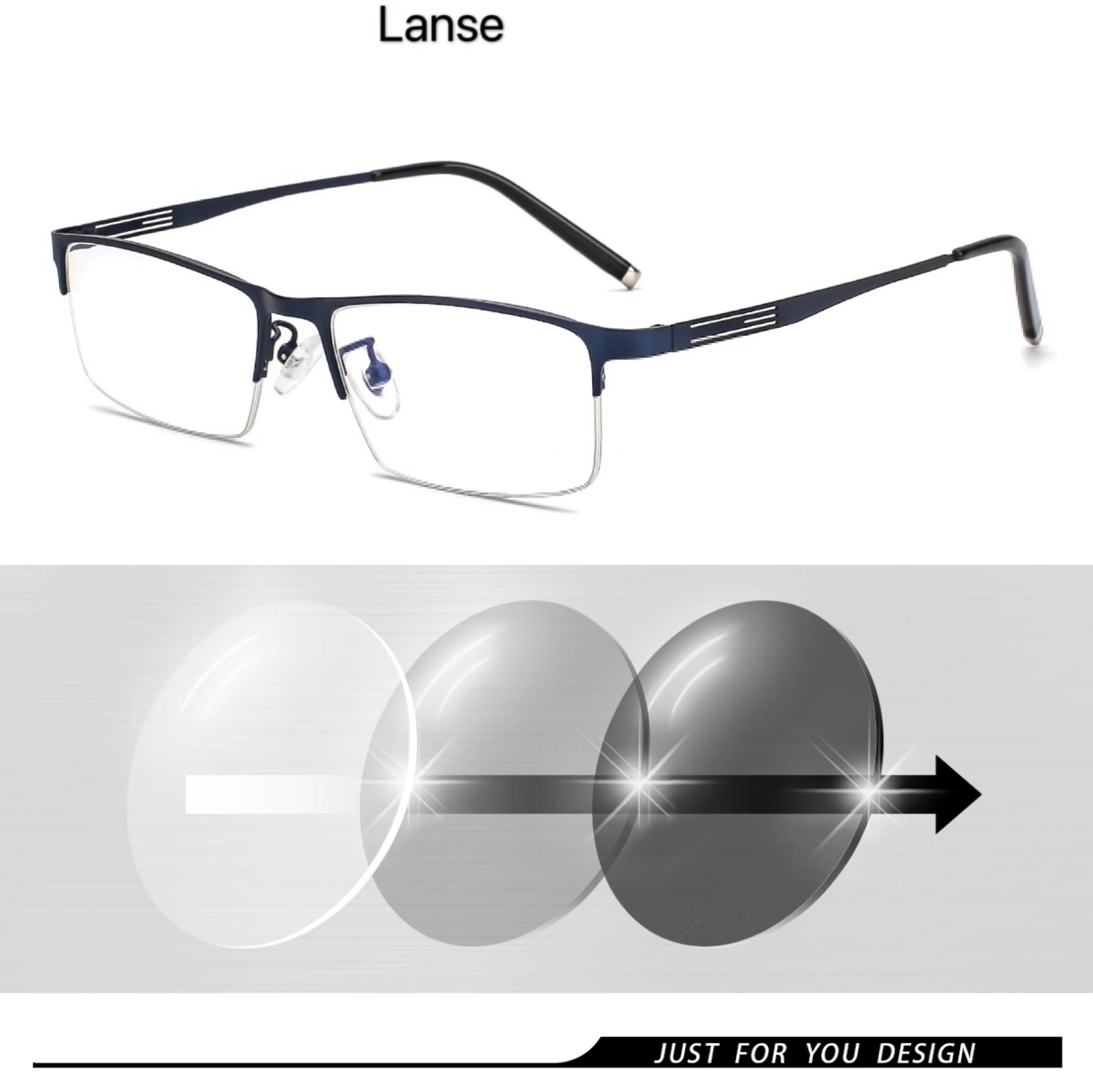 

Nice Titanium Alloy Light-Sensitive Myopia Glasses Women Men Prescription Spectacles Eyewear +0.5 +0.75 +1 +1.25 +1.5 +2 +2.5 To +6 1.25