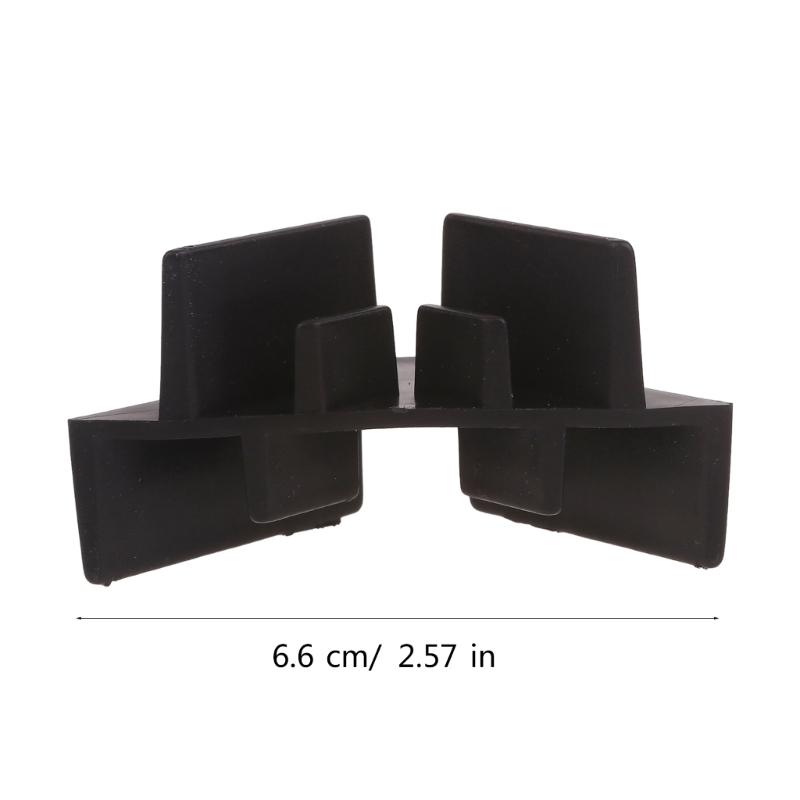 12x/set Convenient Tray Stacking Space Saving Tray Storage and Save Space Convenient Stacking Holder Rack for Kitchen