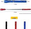 Retractable Multi-Functional Magnetic Telescopic Flashlight with Double-Headed 3LED Pen Light and Work Light