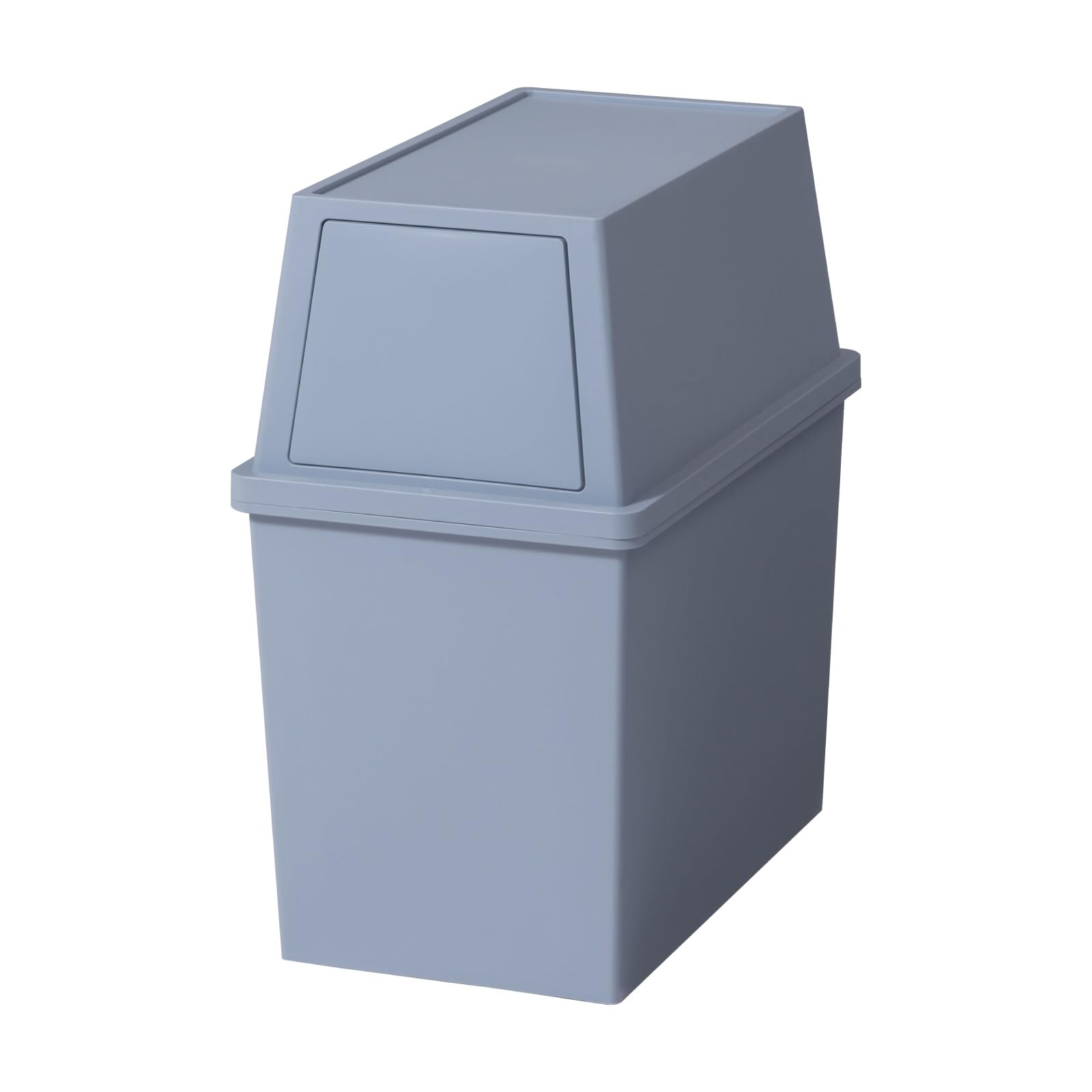 

Heiwa Kougyou Trash Can Stacking Trash Can Slim 30L Made in Japan Cool Gray