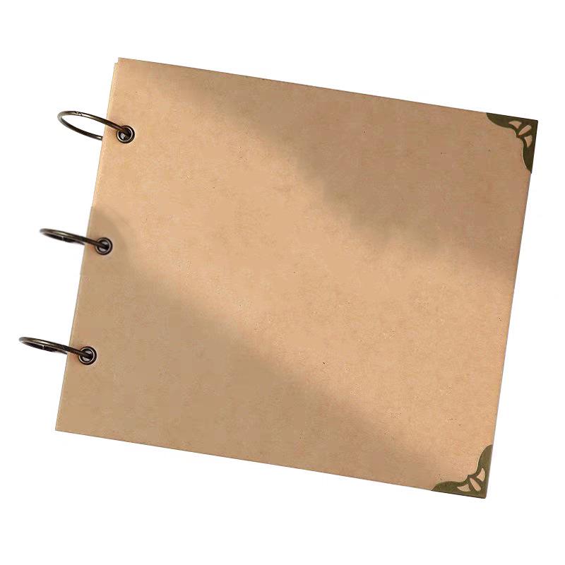 Waterproof DIY Loose-Leaf Handmade Photo Album with PP Pockets for Family, Couples, Classmates, or Growth Memories.