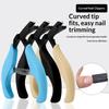 Curved Nail Clippers With Large Opening Three Times Anti-Splash Storage Nail Clippers For The Elderly Thick Toenails Heavy Duty