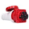 3 Phase 4 Pin Industrial Plug Socket Concealed Waterproof Power Connector Set 380415V 63A 3P+E