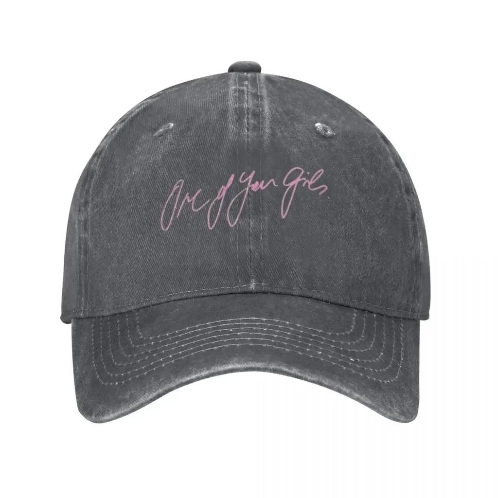Troye Sivan One of Your Girls Handwritten Baseball Cap Custom Caps Golf Cap Hat Man For The Sun Designer Cap Male Women's