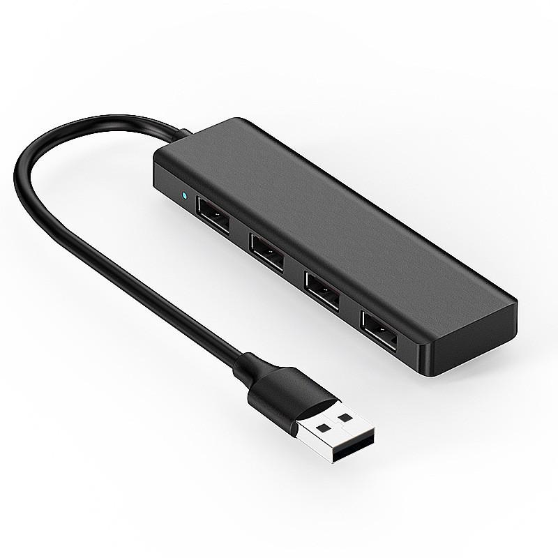 Four-Port USB 3.0 Multi-Function Hub for High-Speed Computer Expansion