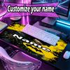 Custom Name Personalized Batman Pattern Mousepad, Laptop PC Desk Mat, Decorative Desk Mat for Home Keyboard Pad Gift